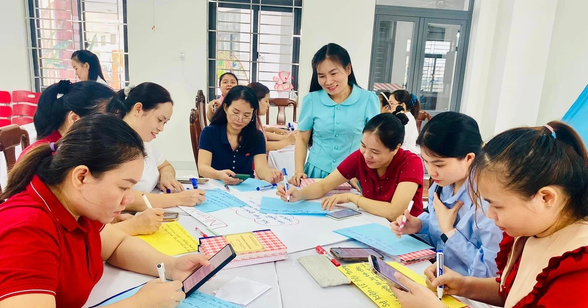 Phổ cập giáo dục mầm non cho trẻ 3 - 5 tuổi: Lời giải nào cho bài toán nhân, vật lực?