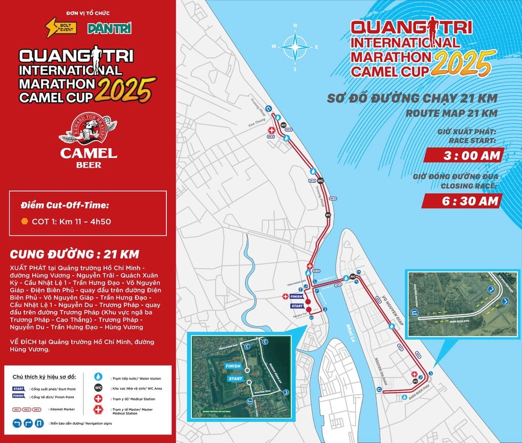 Lộ trình thi đấu tại Quang Tri International Marathon 2025 - Camel Cup - 3