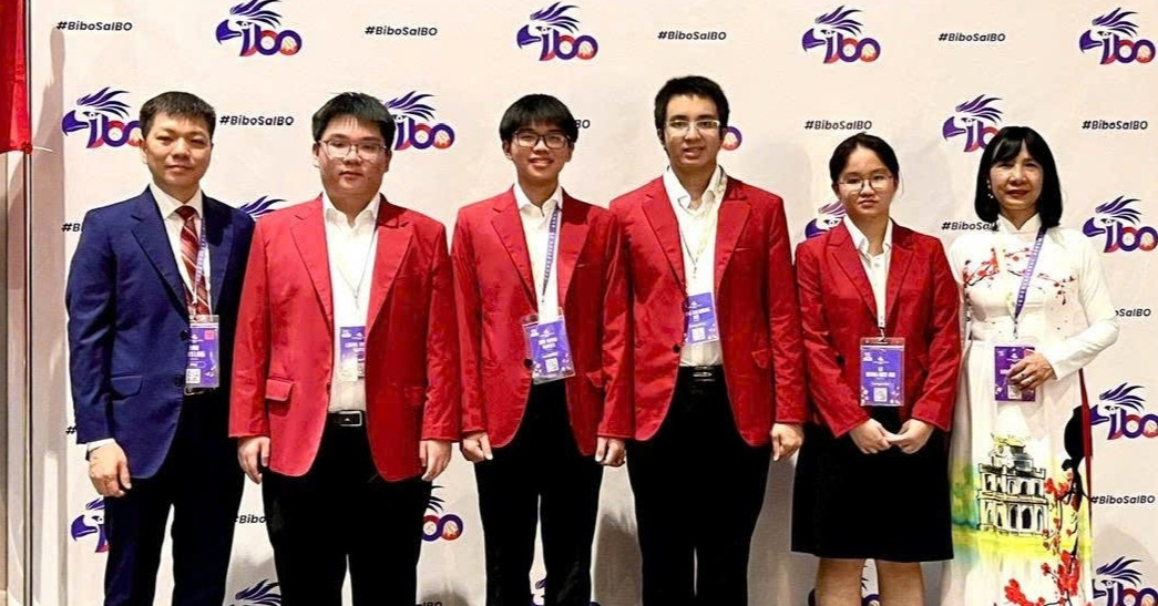 Học sinh Việt Nam giành 1 Huy chương Vàng Olympic Sinh học quốc tế năm 2025