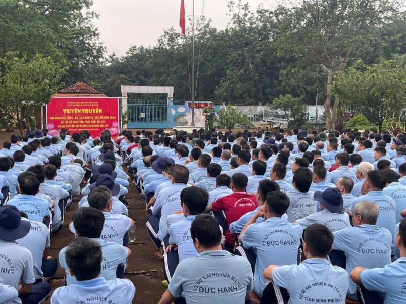 Hơn 1,5 ngàn học viên cai nghiện ma túy được tuyên truyền pháp luật  -0