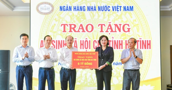 Banking sector donates 20 billion VND to support social security in 3 Central provinces
