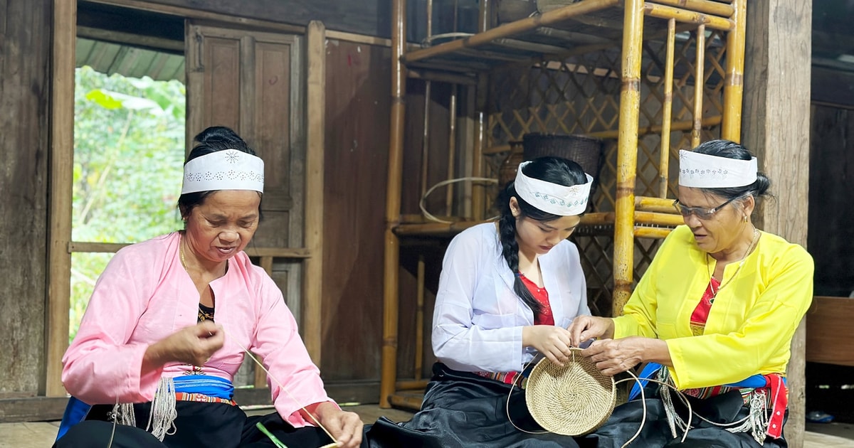 ថែរក្សា​អាជីព​តម្បាញ​ឫស្សី និង​ផ្តៅ​ក្នុង​ព្រៃ​ត្រា​ខ្ញុំ​ដ៏​ធំ​ល្វឹងល្វើយ