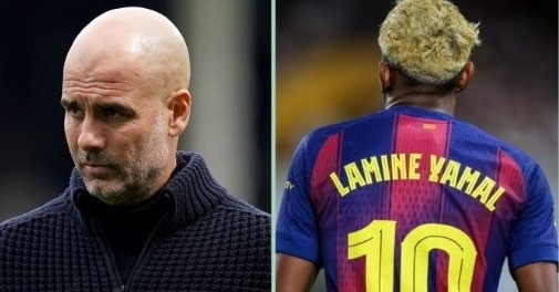 Pep Guardiola dội gáo nước lạnh so sánh Lamine Yamal với Messi