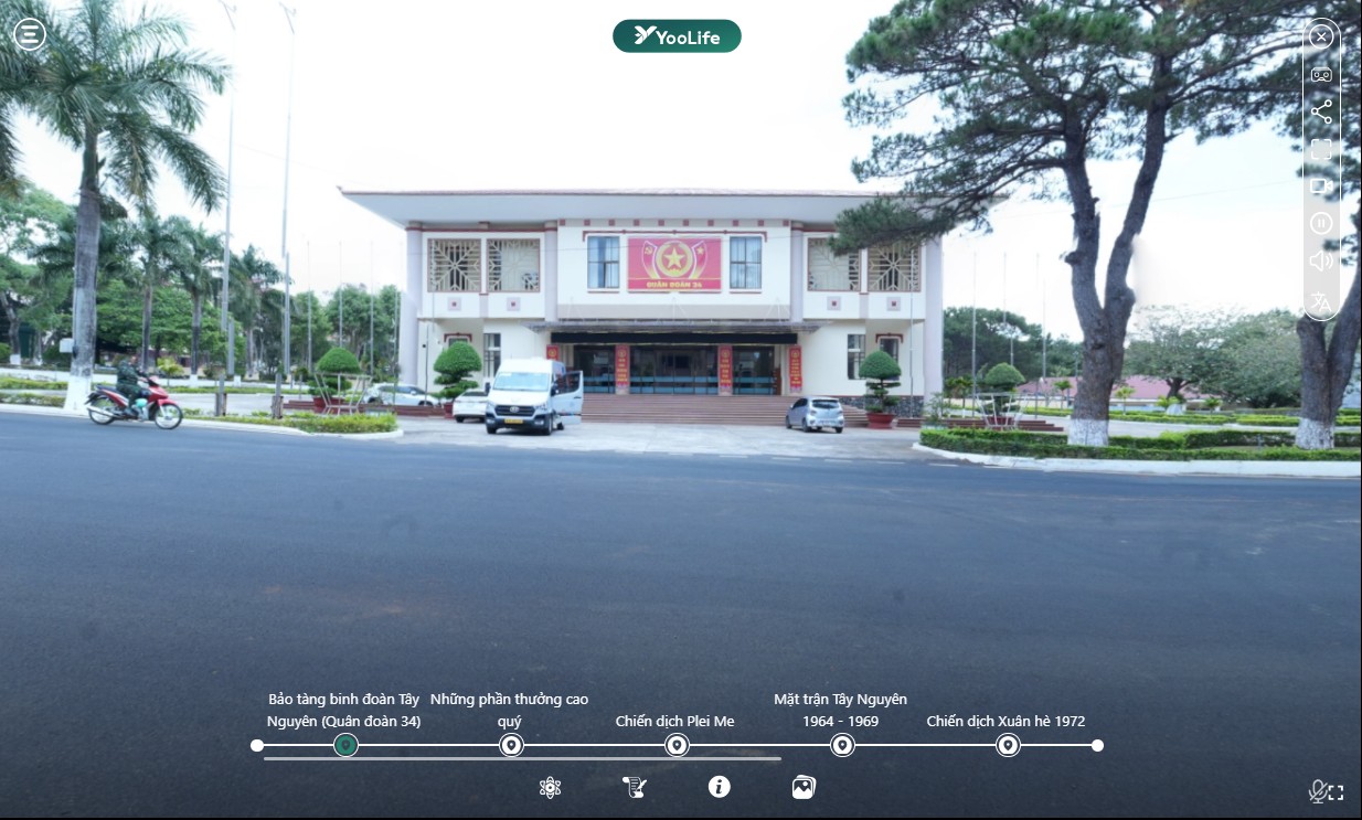 KHÁM PHÁ BẢO TÀNG BINH ĐOÀN TÂY NGUYÊN QUA CÔNG NGHỆ THỰC TẾ ẢO YOOLIFE