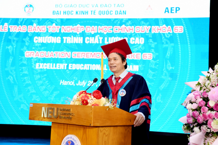 GS.TS Phạm Hồng Chương, Giám đốc Đại học Kinh tế Quốc dân.