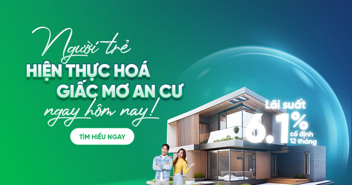 VPBank thêm ưu đãi lãi suất cho người trẻ vay mua nhà