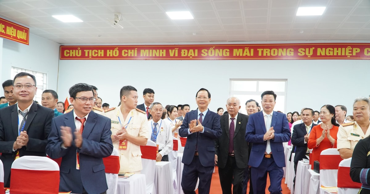 Phó Bí thư Tỉnh ủy Lưu Văn Trung dự Đại hội phường Bắc Gia Nghĩa