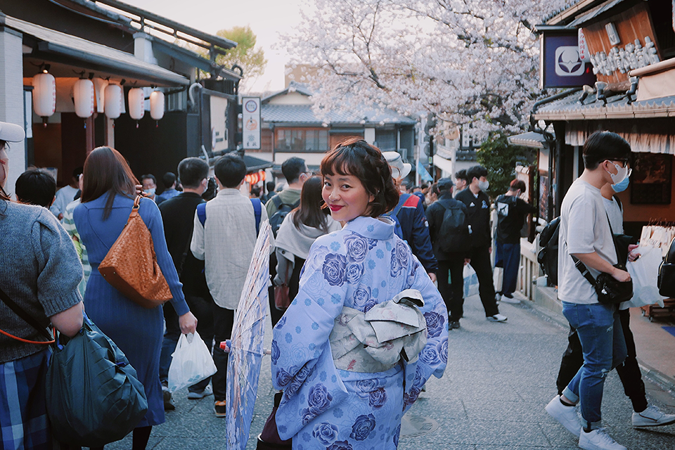 Du lịch Nhật Bản: Trải nghiệm mặc Yukata dạo phố cổ Gion Kyoto
