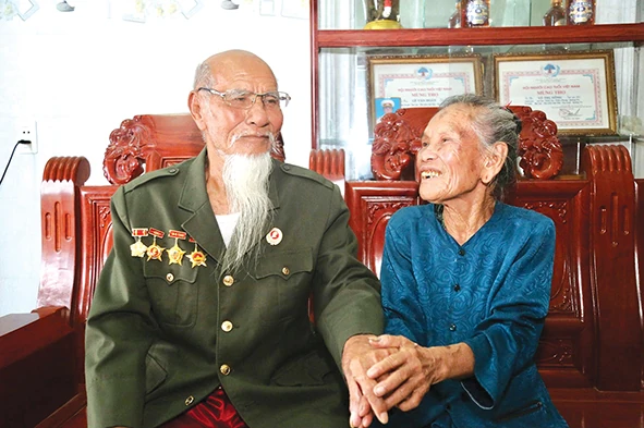 Ein Mann, der zwei Kriege überlebt hat.