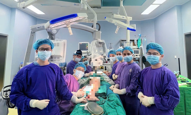 9 giờ 'cân não' tái tạo gương mặt cho bệnh nhân trẻ H'Mông- Ảnh 1.