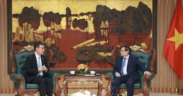 นายกรัฐมนตรี Pham Minh Chinh เสนอแนะให้บริษัทเกาหลีแบ่งปันและร่วมมือกันในด้านสินทรัพย์ดิจิทัล
