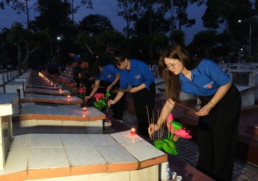 Tuổi trẻ Tây Ninh tri ân và tiếp nối truyền thống