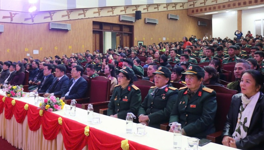 Delegados asistentes a la ceremonia inaugural.
