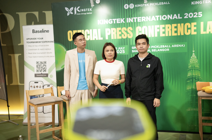 Kingtek tổ chức Giải Pickleball Kingtek International 2025 tại Malaysia - Ảnh 1.