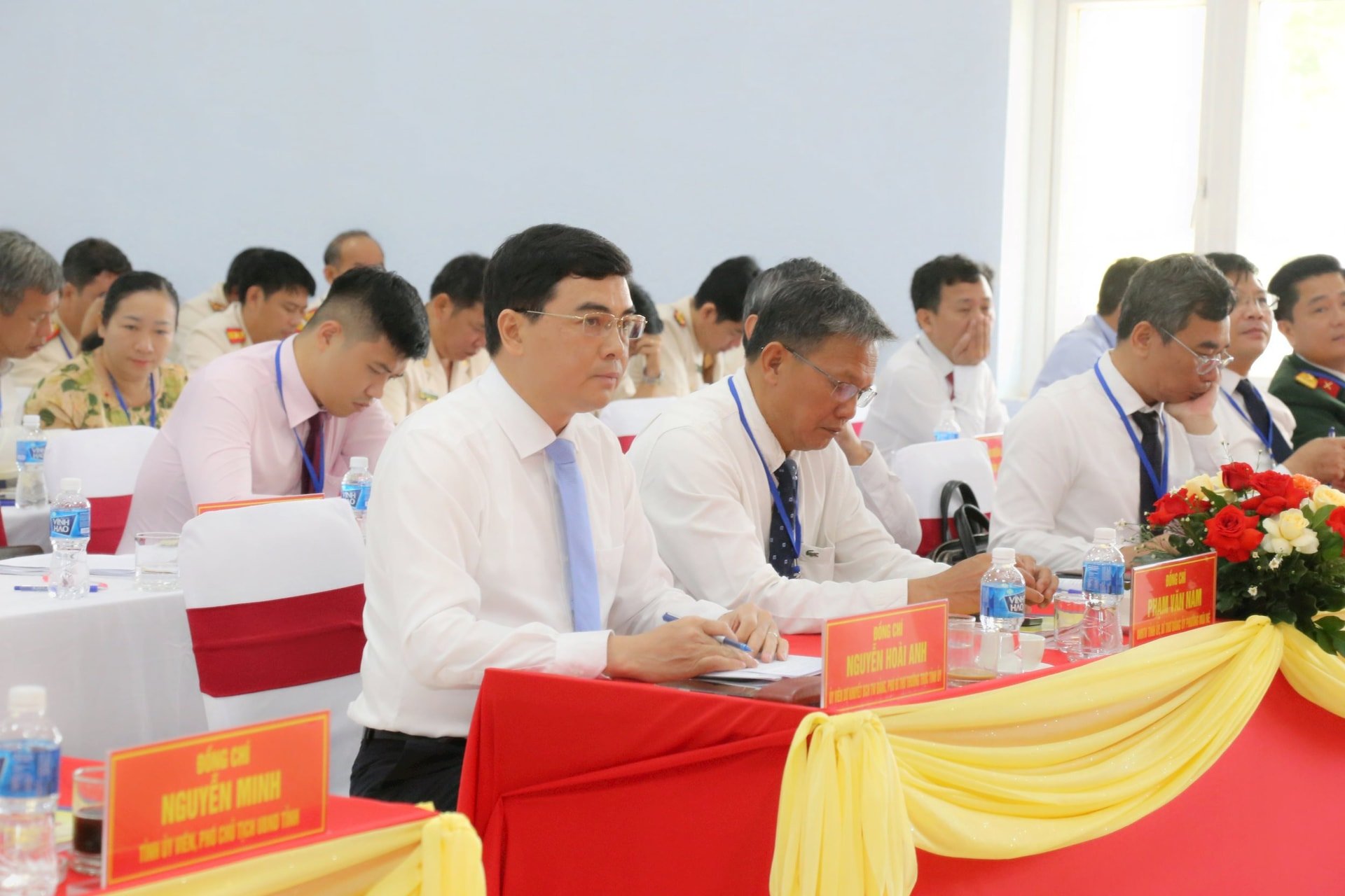 Đồng chí Nguyễn Hoài Anh – Ủy viên dự khuyết Ban Chấp hành Trung ương Đảng, Phó Bí thư Thường trực Tỉnh ủy dự và chỉ đạo Đại hội Đại biểu Đảng bộ xã Tuyên Quang