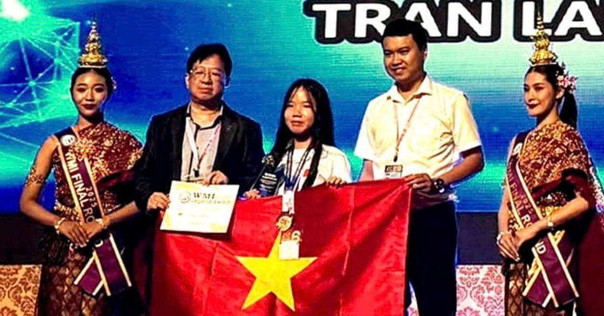 100% học sinh Việt Nam thi toán quốc tế WMI 2025 đoạt giải