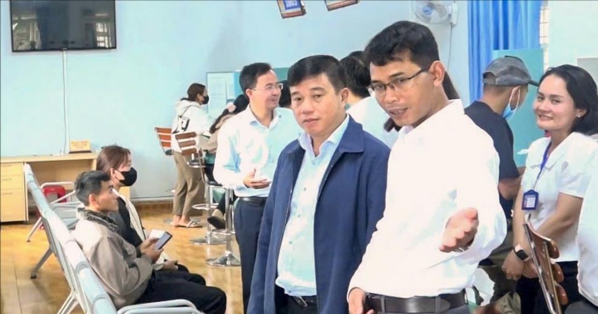 Bí thư Tỉnh ủy Lâm Đồng Y Thanh Hà Niê Kđăm kiểm tra công tác vận hành mô hình chính quyền địa phương 2 cấp tại xã Đam Rông 2