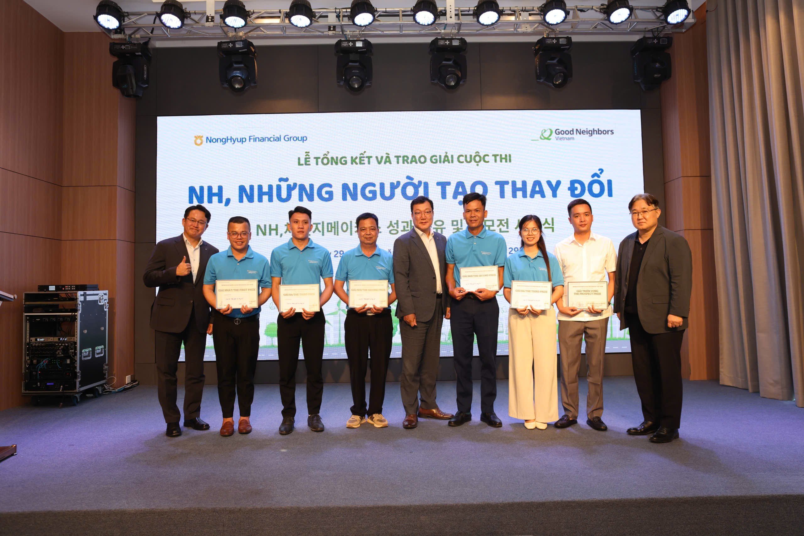 GNI trao giải cho 6 sáng kiến cộng đồng