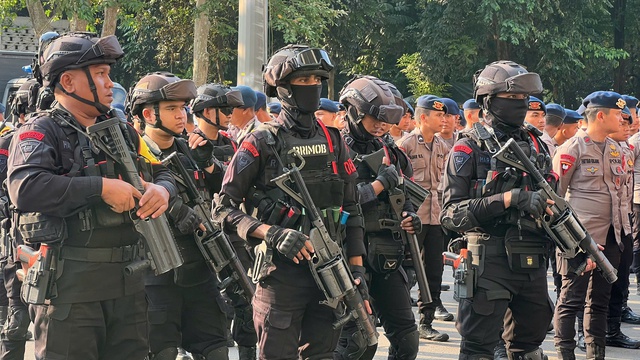 Cảnh sát và đặc nhiệm rất đông, chung kết U.23 Indonesia đại chiến Việt Nam cực nóng!  - Ảnh 1.