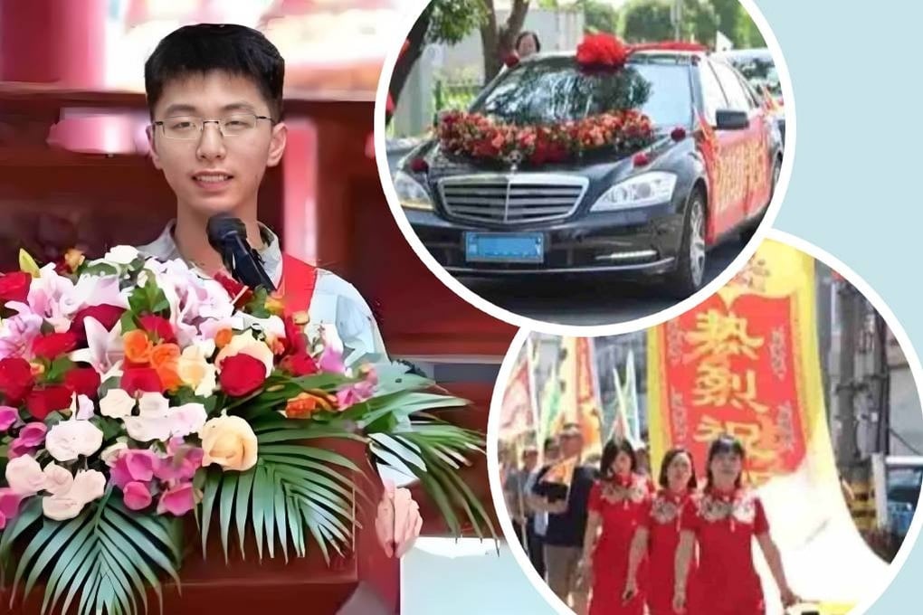 Tranh cãi xung quanh đám rước và tiệc mừng nam sinh đỗ đại học - 1