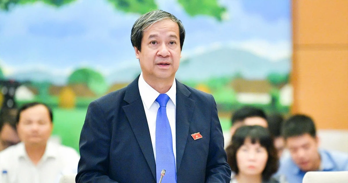 Bộ trưởng Giáo dục: Sau sáp nhập, sẽ sớm sửa đổi chương trình một số môn học
