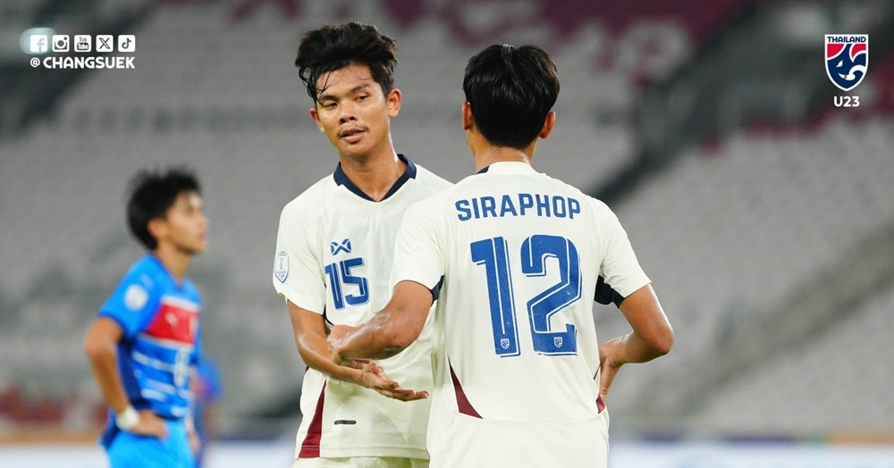 Temps forts U23 Thaïlande 3-1 U23 Philippines : les « Éléphants de guerre » sauvent la face