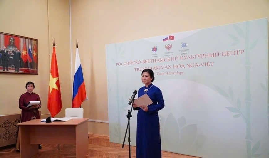 Opening of the Russian-Vietnamese Cultural Center in St. Petersburg, Russian Federation - photo 3