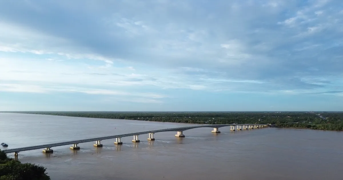 Das Dai Ngai Bridge-Projekt fügt eine Route hinzu, die den National Highway 91B und den National Highway 60 verbindet