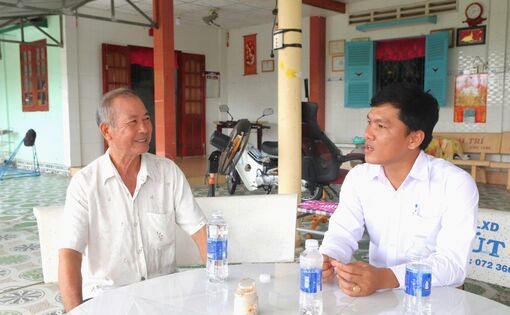 Cựu chiến binh hết lòng vì quê hương