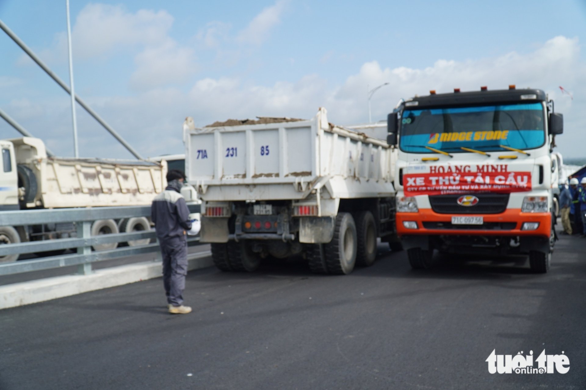  

Việc thử tải được đánh giá là thành công - Ảnh: MẬU TRƯỜNG