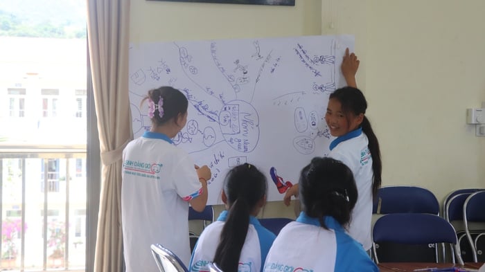 Câu lạc bộ “Thủ lĩnh của sự thay đổi” giúp trẻ em gái tự tin, làm chủ ước mơ và cuộc sống- Ảnh 1.