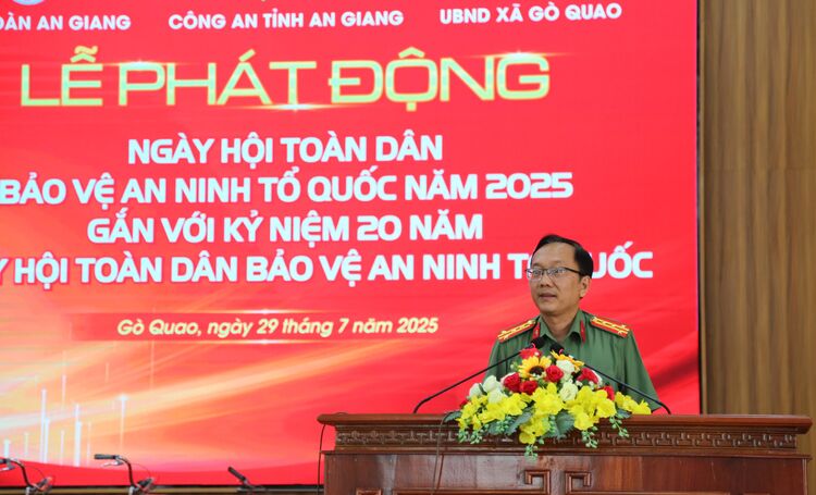 An Giang បើកទិវាជាតិការពារសន្តិសុខជាតិឆ្នាំ 2025