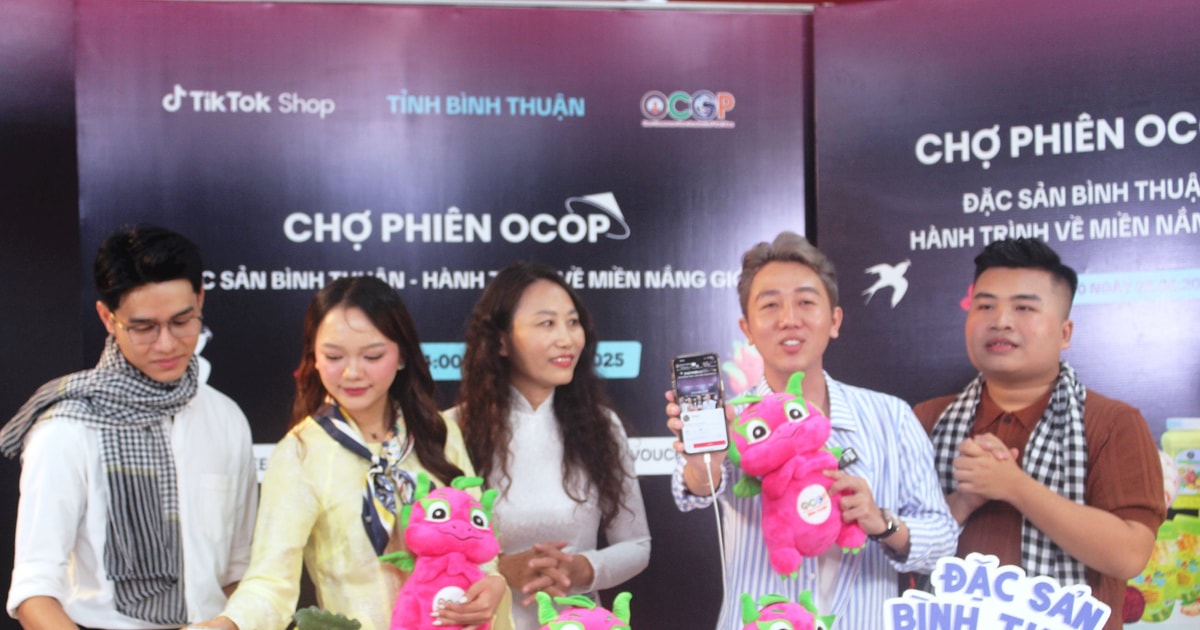 Les spécialités agricoles et aquatiques de Lam Dong attirent les clients sur TikTok