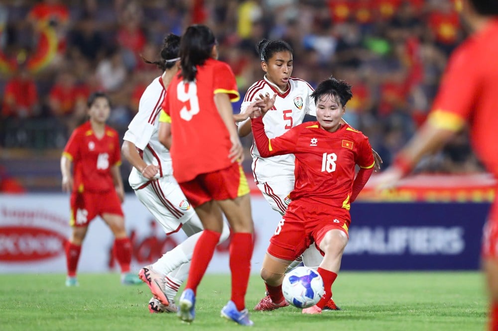 Đội tuyển nữ Việt Nam tiến gần đến VCK Asian Cup 2026 - ảnh 1