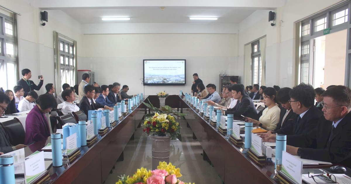 Hội thảo quốc tế về phát triển công nghiệp sinh học ở Lâm Đồng