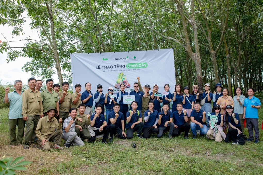 Vietcap trồng 6.000 cây tại rừng phòng hộ Dầu Tiếng với dự án Go Green Go Up - 4