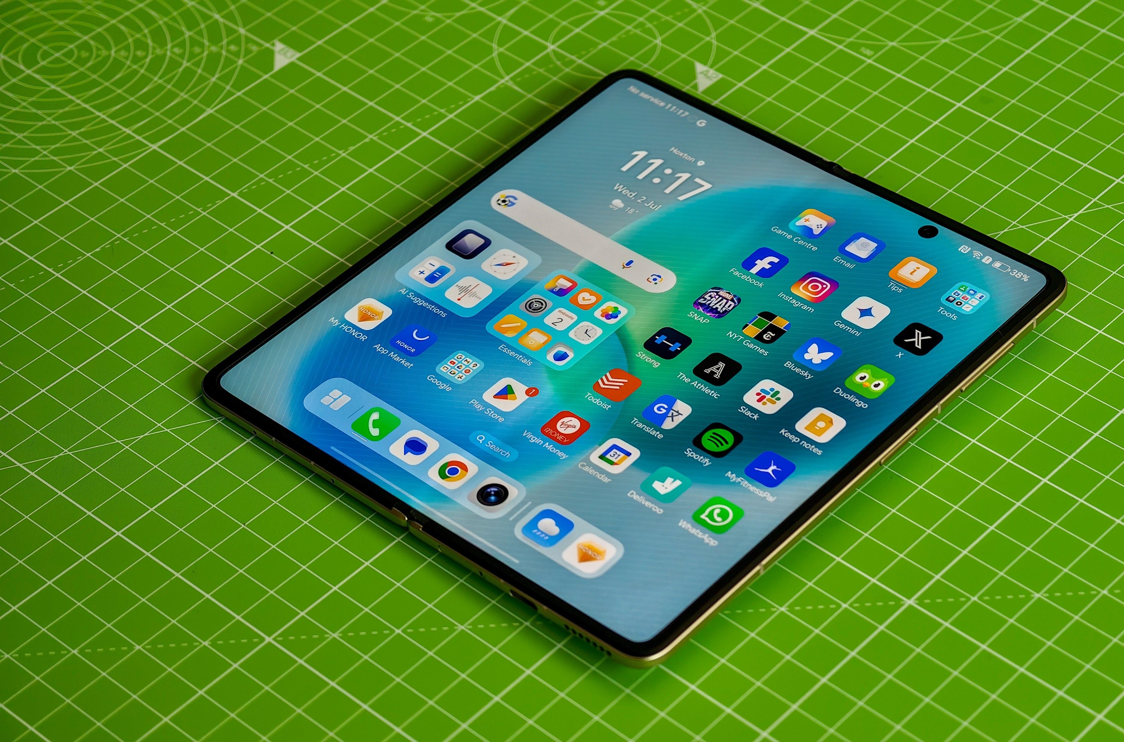 smartphone man hinh gap,  smartphone gap Samsung,  Honor Magic V5,  smartphone sieu mong anh 6