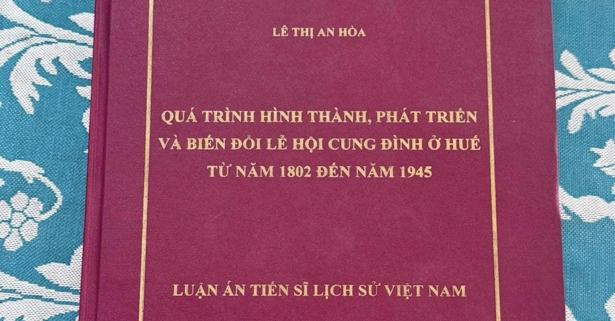 Plagiarized doctoral thesis in Hue: Except for the plagiarism, the thesis still has scientific significance