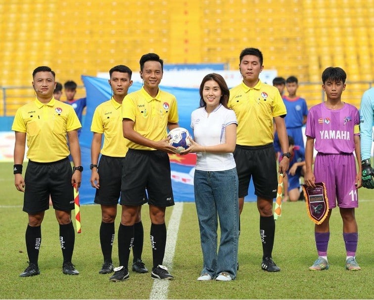 Sôi động vòng chung kết Giải bóng đá thiếu niên (U13) toàn quốc  - ảnh 1