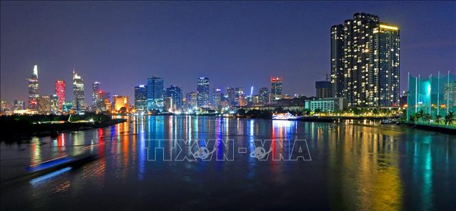 Một góc TP Hồ Chí Minh năng động, hiện đại. Ảnh minh họa: Ngọc Hà/TTXVN