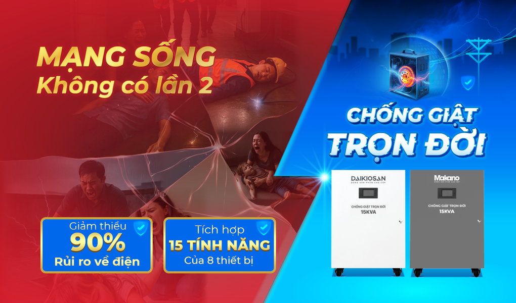 Chống giật trọn đời Daikiosan, Makano đạt kiểm định chất lượng an toàn điện - 2
