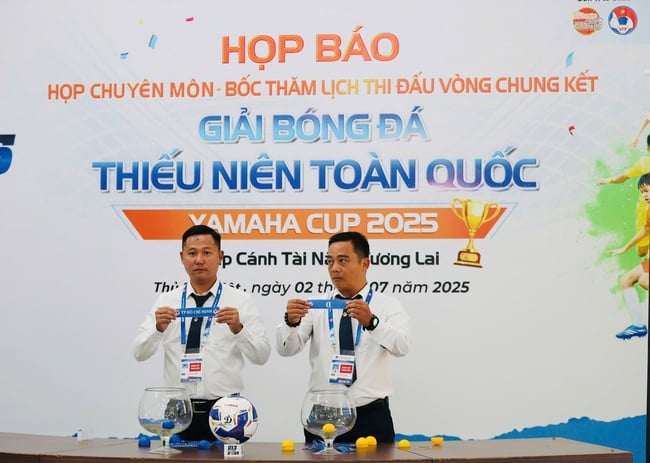 Công bố Vòng chung kết Giải bóng đá thiếu niên U13 toàn quốc Yamaha Cup 2025 - Ảnh 3.