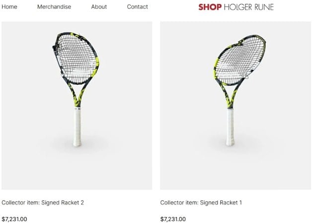 Sau Wimbledon, Holger Rune gặp rắc rối vì rao bán vợt hỏng - Ảnh 1.