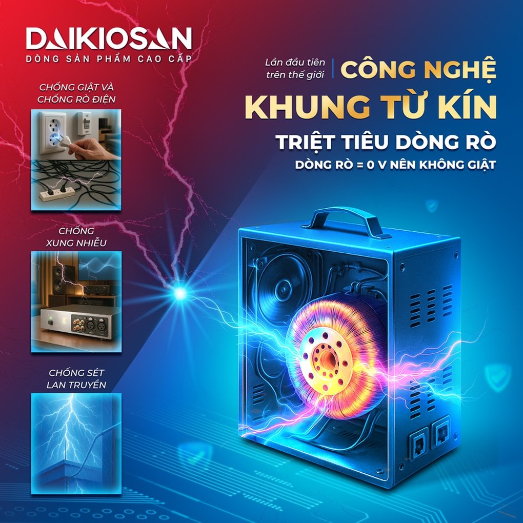 Chống giật trọn đời Daikiosan, Makano đạt kiểm định chất lượng an toàn điện - 3