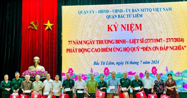 Vận động ủng hộ Quỹ Đền ơn đáp nghĩa Trung ương năm 2025