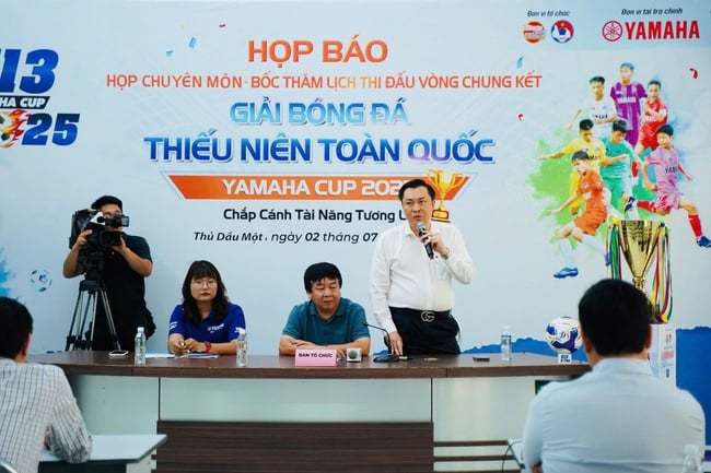 Công bố Vòng chung kết Giải bóng đá thiếu niên U13 toàn quốc Yamaha Cup 2025 - Ảnh 1.