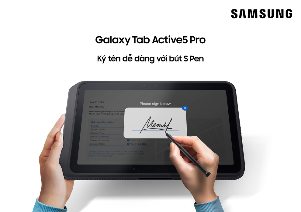 Samsung góp phần thúc đẩy chuyển đổi số ngành bán lẻ với Galaxy XCover7 Pro và Tab Active5 Pro - 3
