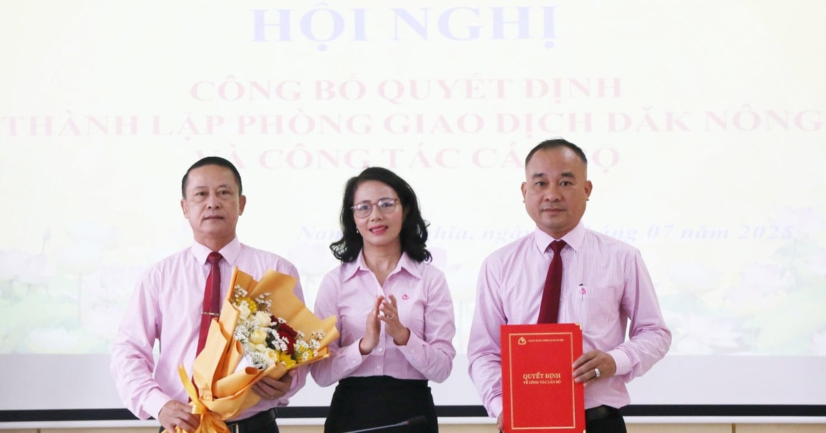 Lâm Đồng thành lập Phòng Giao dịch Ngân hàng Chính sách xã hội Đắk Nông