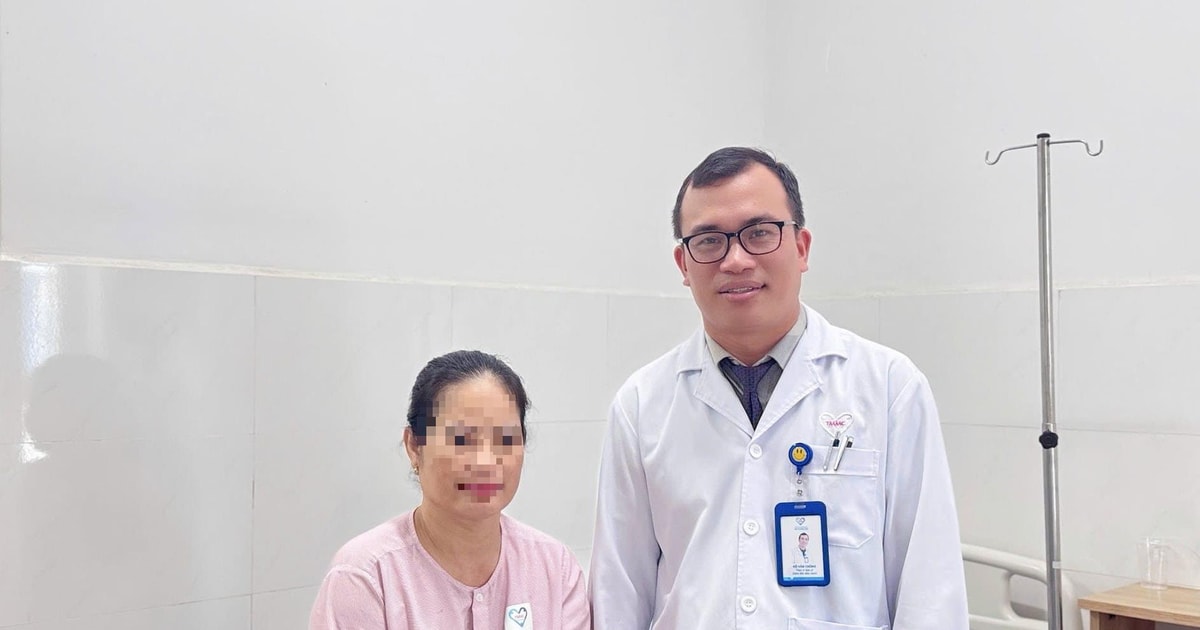 ធ្វើដំណើរចម្ងាយ 500km ដើម្បីព្យាបាលដុំសាច់នៅមន្ទីរពេទ្យ Tam Tri Quang Nam