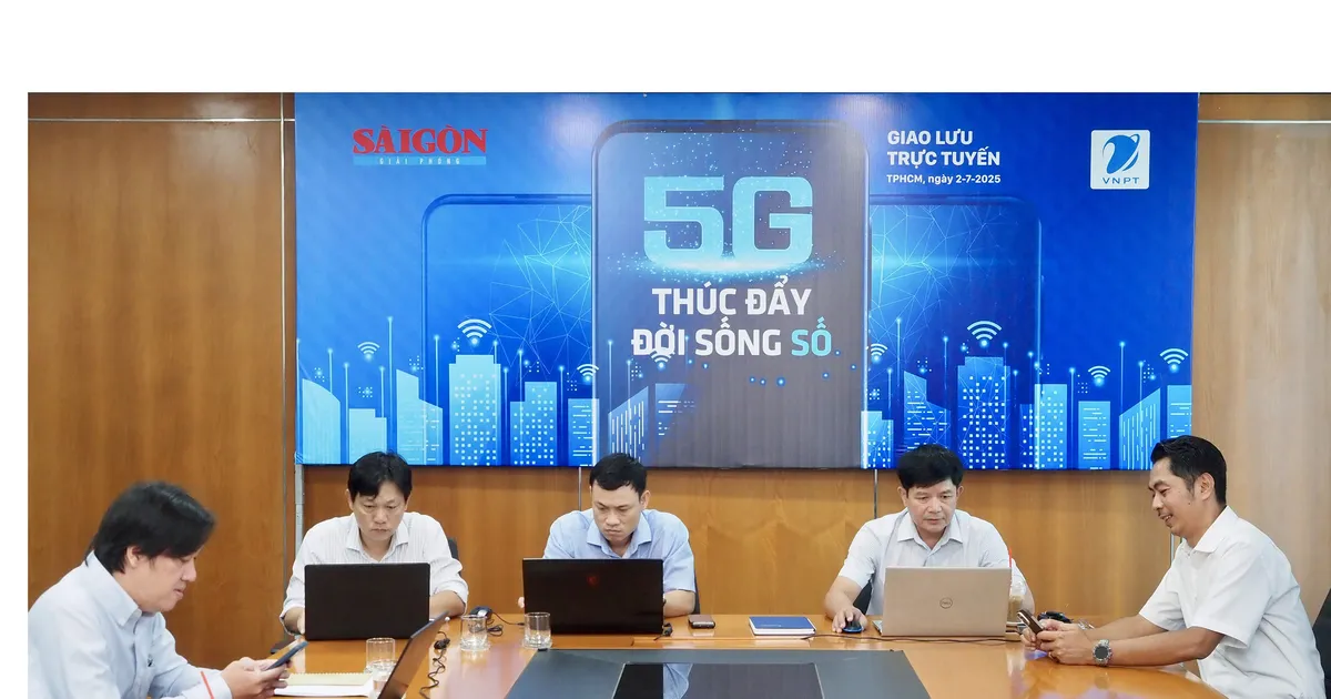 5G thúc đẩy đời sống số